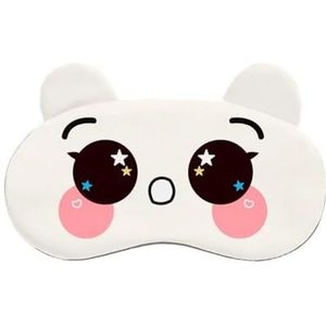 1Pc Katoen Cartoon Gezicht Slaap Oogmasker Leuke Grappige Oogbedekking Slaapmasker Reizen Rest Oogband Kids Oogschaduw Patch Blinddoek (11)