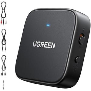 Ugreen - CM667 - Bluetooth Audio-Adapters - Zwart - 2-in-1 Zender en Ontvanger