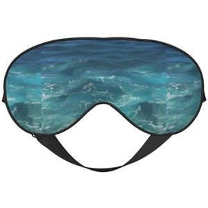 Het diepe uniseks elastische verstelbare gesp ontwerp verduisterende slaap oogmasker voor thuis reizen yoga kantoor dutje