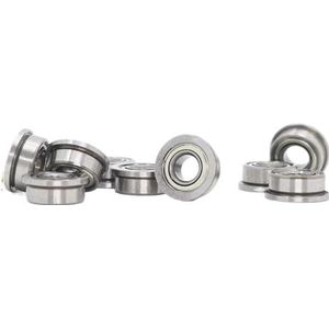 FUSHI 685 ZZ lagers, 5 x 11 x 5 mm, 10 stuks, 685ZZ RS 2RS 685, open handstuklager voor high-speed videokaart voor motor, (F685zz ABEC-1)