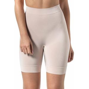 Risalti Guaine damesshorts, figuurvormend, hoge taille, shaper shorts, gemaakt in Italië, Poeder, S/M