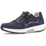 Gabor Low-Top sneakers voor dames, lage schoenen voor dames, Blue Ocean 36, 37 EU