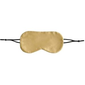 Summer Thin Eye Mask Adult Soft Blindfold Smooth Eyeshade for Sleeping Travel Yoga Elastische Band (champagne, 1 stuk)