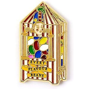 Officiële Harry Potter Bertie Botts Pin Badge van The Carat Shop, Eén maat, Zink, Geen edelsteen