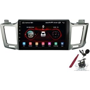 Android 15 Autoradio voor T-oyota RAV4 (2013-2018) 9 inch 2K touchscreen 2000 * 1200 Android hoofdunit multimedia speler met Carplay GPS-navigatie, BT 5G, WiFi, DSP en SWC,Y3