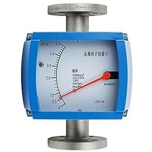 Waterstroommeter, watermeter, Metalen buis vlotterdebietmeter, rotorwijzer debietmeter gasvloeistof anti-corrosie explosieveilige microstroom,for Home(DN25)