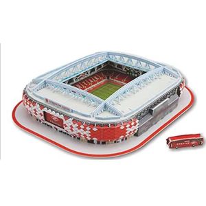 3D-puzzel DIY-bouwspeelgoedmodel 3D-puzzel Voetbalfans Memorial Gift, Spartak Stadionmodellen, Beroemd voetbalstadion Bouwspeelgoed Bouwsets