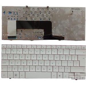 US UI Spaans Latijns Arabisch Braziliaans Laptoptoetsenbord Voor HP voor Compaq voor Mini110 voor Mini 110 110-1000 102 voor Presario CQ10-100(UI White)