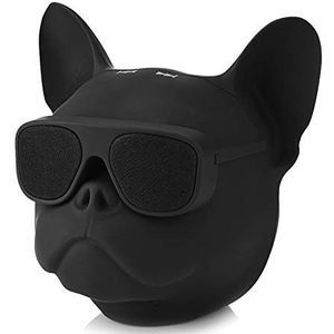 Bulldog-vormige luidspreker, draagbare hondvormige stereogeluid Muziekspeler Bluetooth4.1 draadloze luidspreker