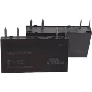 5-Pack Electromagnetic NO.#2967950-24V 7.5A 4-Pin Solid State for Signal Communication