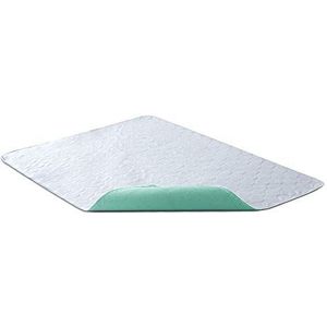 Bedecor Waterdichte Bedpads 70 x 90 cm – Wasbare Onderlegger, Sterk Absorberend, Herbruikbaar (Groen)