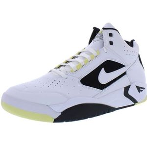 Nike Air Flight Lite Mid Sneakers voor heren, wit citroen zwart, 44 EU