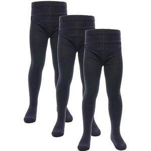 A2Z 4 Kids Meisjes Katoen Rich Uniform School Tights - UF Tights Navy 3 Pack 9-10