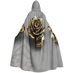 Gouden Rose Party Decoratie Cape,Vampier Mantel, Voor Vakantie Evenementen En Halloween Serie