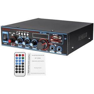 Audioversterker - 800W - HIFI 2 CH Audio Power Amplifier - Home Theatre - FM USB SD Afstandsbediening