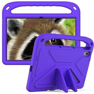Tablet PC-hoes Compatible With Lenovo Tab P11 2020 TB-J606/P11 Plus 2021 TB-J616, Shock Absorbing, With Handle,EVA, Holder, Sturdy Tablet Case For Kids, Lightweight Bescherming(Mor)
