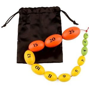 Houten Prader Orchidometer, Prader Ballen, Endocriene Rozenkrans voor het meten van Testis Schaal in Kliniek/Ziekenhuis, Beste Cadeau voor Endocrinoloog en Kinderarts