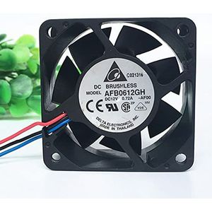 12V 0.72A 6025 AFB0612GH 3-wire motherboard chassis power violent fan
