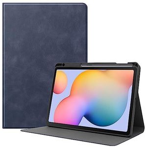 Tabletbescherming Case Compatible with Galaxy Tab S6 Lite 2024 Tablet, Premium PU Leather Business Cover Compatible with Samsung Galaxy Tablet S6 Lite 10.4 Inch 2022/2020 (SM-P620/P610/P613/P619) Prot