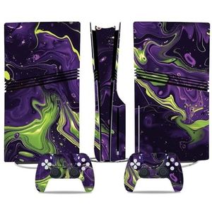 Voor PS5 PRO Skin Digital Edition Console En Controller Vinyl Cover Skins Wraps Krasbestendig, Compatibel Met Voor PS5 Digital Edition Pro 70784 Geen Schuimvorming Bubbelvrij