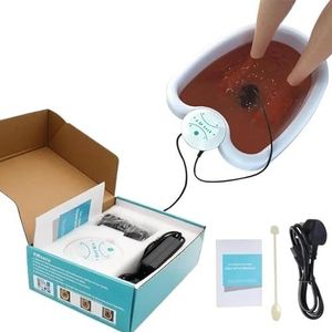 Ionic Foot Cleanse Ion Detox voetbadmachine, voetontgifting, spa-ionreiniger, chi-machine voor thuisgebruik, beauty salon, herstel gezondheid en vitaliteit (pan niet inbegrepen)