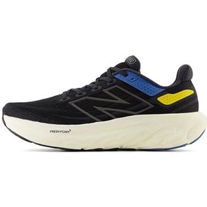 New Balance Fresh Foam X 1080V13 Code: M1080K13, Zwart Blauw Agaat Gember Citroen, 45.5 EU