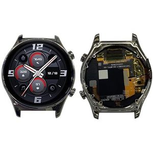 Smartwatch vervangende onderdelen Origineel LCD -scherm voor Honor Watch GS 3 Digitizer volledige montage met frame Accessoires