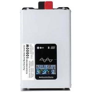 Spanningsomvormer 12000W 10000W 220V 24V 48V 60V 72V Naar 110V Omvormer Zonne-energie Auto-omvormer Off-grid Vermogen Zuivere Sinusomvormer Omvormer(48V,240V(60Hz),10000W)