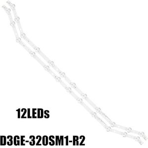 10 kit LED 12 leds for Samsung 32"" D3GE-320SM1-R2 UE32EH5450 UE32H5303 UE32EH5000 LH32MDCPLGC/CI HG32AD590 UE32EH5050W(2 pcs For 1 TV)