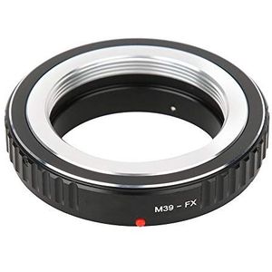 M39-FX Lens Mount Adapter, Camera Lens Mount Aluminium Adapter Ring voor Zenit M39 Lens voor Fujifilm FX Mount Camera, ALLEEN Handmatige Modus