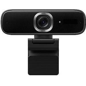 Webcams, Webcam Full HD-webcam, automatische scherpstelling, webcam 1080p minicamera met ruisonderdrukkende microfoons for conferenties