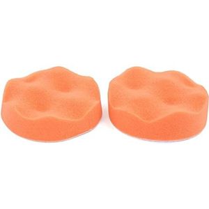 XYWHPGV 2 stuks 3 inch Style Wash Cleaning Polijsten Spons Polijstpad Oranje Wit(9ce91 afa40 09836 e96cd c237a 7c895