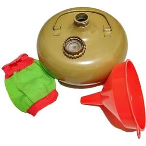 Warm Water Gevulde Handwarmers, Aluminium Warmer Fles met Cover en Trechter, Vintage Naadloze Gelaste Hand Warmer Waterkoker, Schouder Hand Voeten Terug Hot Warming Trooster