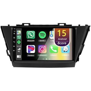 Android Radio voor Toyota Prius Alphard 2012-2017, 9 inch Touchscreen Autoradio met Wireless CarPlay Android Auto Bluetooth WIFI(LHD,4Core(1+32GB))