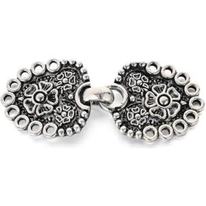 Shirt Cinch Swirl Clip Cape Clips, Sjaal Cardigan Clips Pak van 3 Zinklegering Strass Multicolor(Gy)