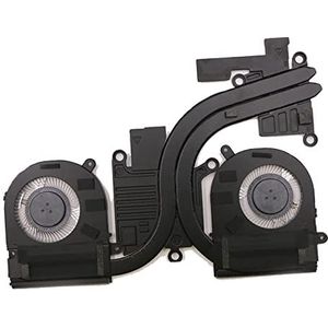 Laptop CPU koelventilator & koellichaam Voor For Lenovo For ideapad Yoga 720-15IKB Zwart 5H40N67861