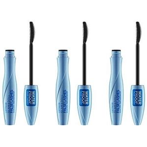 Catrice Glam & Doll Mascara Waterproof Valse Wimpers - Intens Zwart 010, Valse Wimper Effect, Volumegevend en Langhoudend, Waterdicht, Mat, Verlengend, Zonder Parfum, Veganistisch, 3x10ml