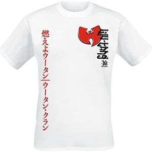 Wu-Tang Clan Swords T-shirt wit M 100% katoen Band merch, Bands