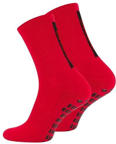 Stark - Soul - Sportsokken - Rood - Zwart - Wit