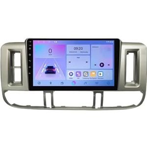 Android 14 Autoradio 9 inch touchscreen voor Nissan X-Trail 2001-2006 Autoradio Navigatie met Carplay met GPS navigatie Bluetooth FM USB Steering Wheel Control(X8 8G+128G)