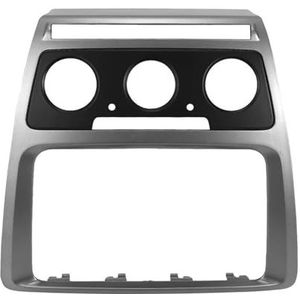 EGGKNMLZVZ 2 Din Auto Fascia Voor Skoda Voor Octavia 2010 2011 2012 2013 Audio Fascia Stereo Radio DVD CD Paneel Dash Mount Trim Kit Frame Stereo Autoradio dashboardpaneel frame