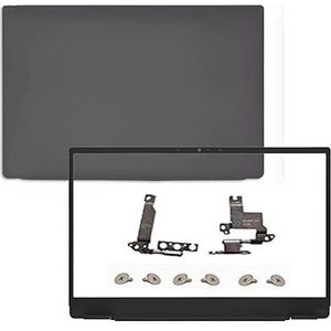 Achterdeksel met LCD-achterdeksel Top Case & Bezel & Scharnieren Compatibel met Dell Latitude 3301 E3301 Model 13.3"" Laptop
