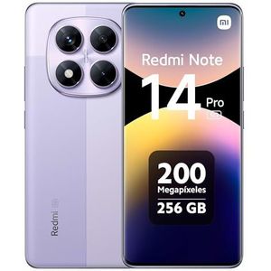 Xiaomi - Redmi Note 14 Pro - 5G Smartphone - Lavendelpaars - 6,67 inch - 8 GB RAM - 256 GB