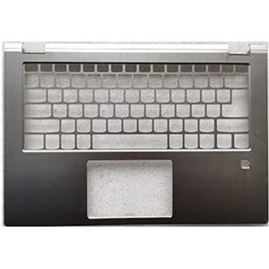 Laptop omhulsel rond toetsenbord Voor For Lenovo Ideapad Flex 5 CB-13IML05 Zilver Verenigde Staten Lay-out