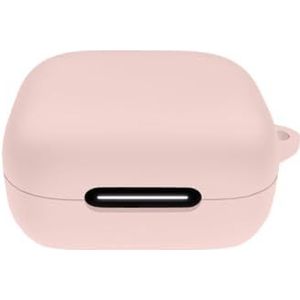 Hoofdtelefoon siliconen hoesje voor Soundcore P30i Drop-proof stofdichte oortelefoon beschermhoes (roze)