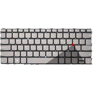 Toetsenbord voor ThinkBook voor K3-ACN 2022 13s G4 ARB IAP 13S Plus G3 Gen 4 met achtergrondverlichting(HB Grey Backligh)