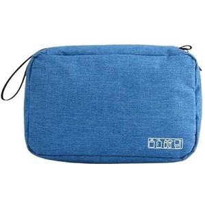 Make-up Tas Hangende Make-uptas voor Mannen en Vrouwen, Multifunctionele Reis-Organizer, Toiletartikelen, Make-up Opbergtas, Opvouwbare Make-up Tas, Meerblauw, Eén maat