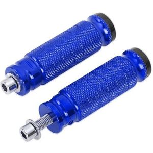 Voetsteunen opvouwbare Motorfietsvoetsteunen geschikt voor BMW, geschikt voor Honda, geschikt voor Kawasaki, geschikt voor Yamaha, geschikt voor Suzuki(Blue)
