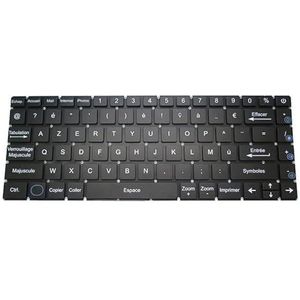 Laptoptoetsenbord voor Ordissimo voor Eve 3 ART0390 Frankrijk FR Zwart