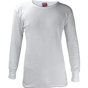 HEAT HOLDERS - Heren/Heren Katoen Thermo Warme Vest Thermoshirt Mouwloos (M, Wit)